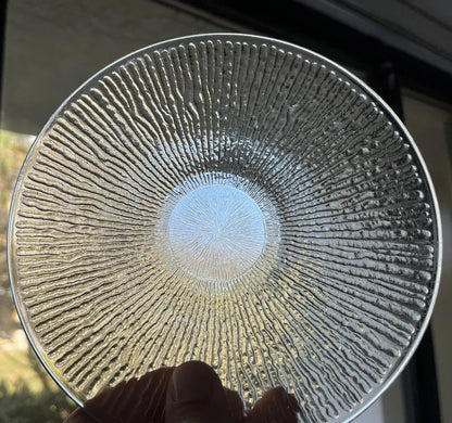 Iittala Aslak 7” Glass Bread Salad Plates Tapio Wirkkala MCM Modernist Lot of 105