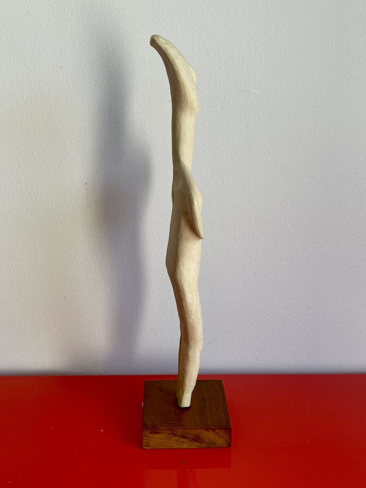 Vintage 1970s Alva Museum Replicas Louvre Paris Cycladic Art Sculpture 16” Tall1