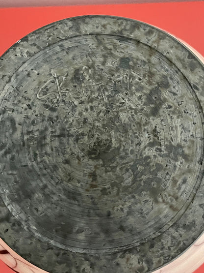 Studio Art Pottery (x2) Postmodern Signed SKIP Abstract Raku Ceramic Vessel Bowl4