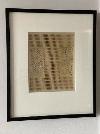 David McKirdy 2000 Burned Glassine Graphite & Museum Board Contemporary Art0