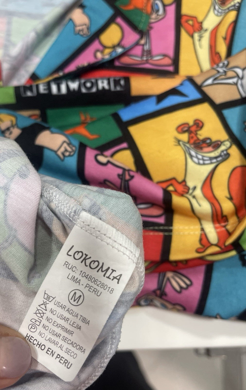 Cartoon Network Animation TV Characters Camp Shirt Size M 1990s Gen Z Iconic4
