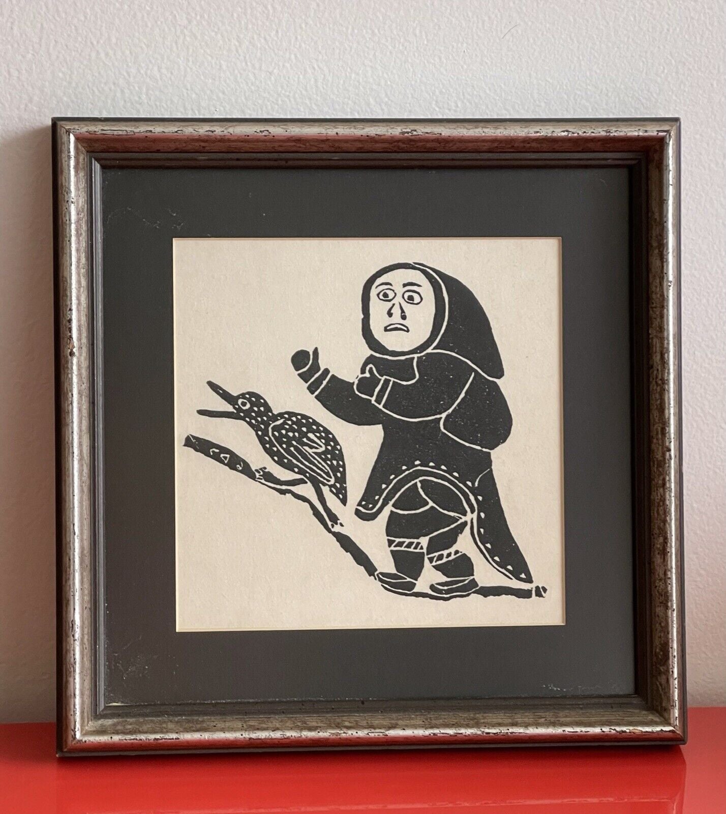Inuit Stone Block Prints Vintage 1970s Napartuk Amituk Indigenous Art Canada2