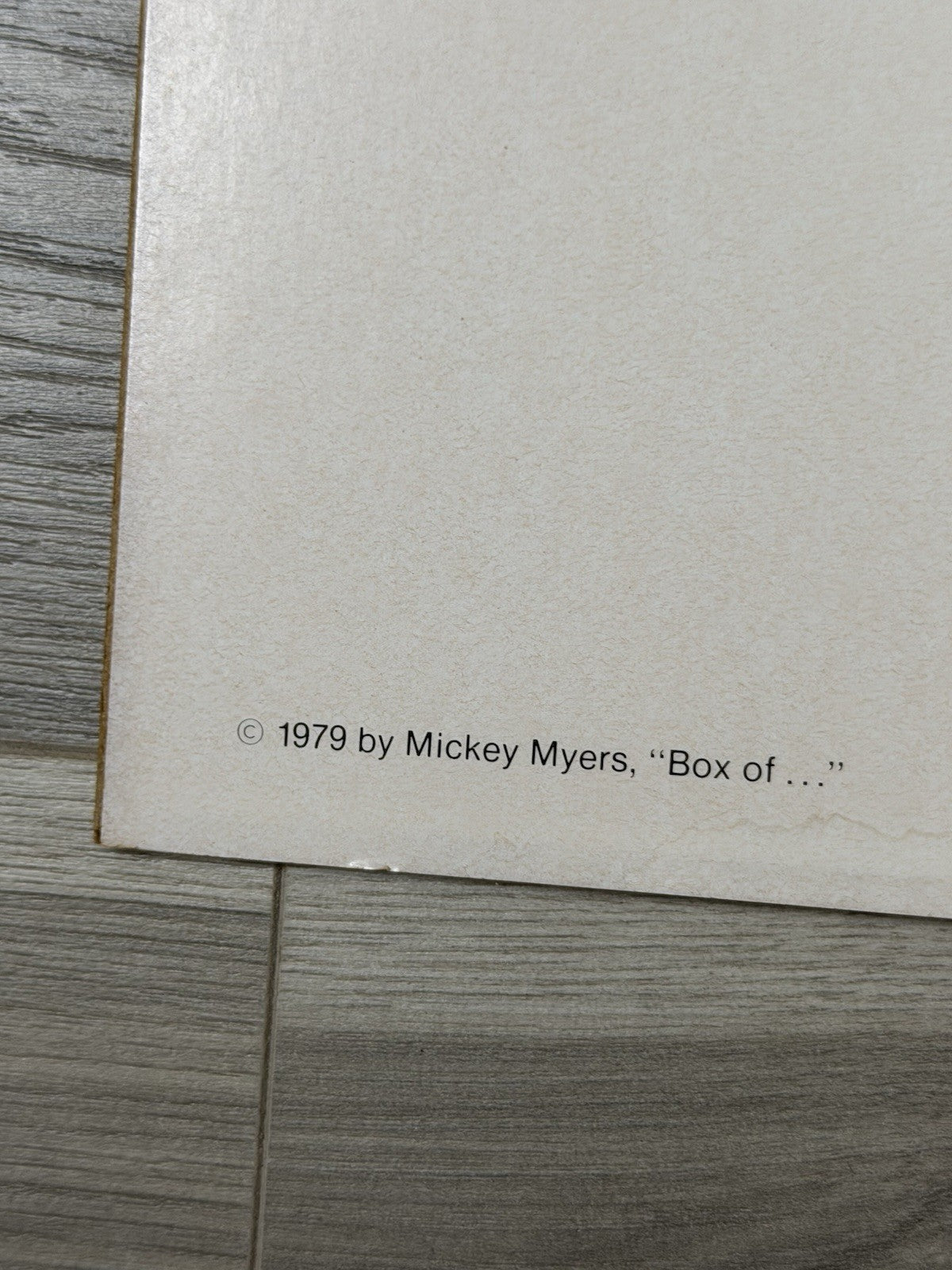 1979 Pop Art Mickey Myers 29” x 39” Crayola "Box of Crayons" Choice Eds Poster7