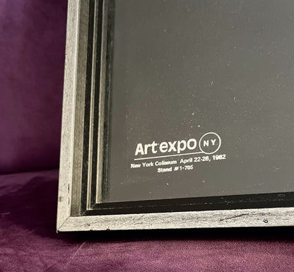 RARE Jon Stevens Silver People ArtExpo Promo 1982 Avant Garde Art Hyperrealism3
