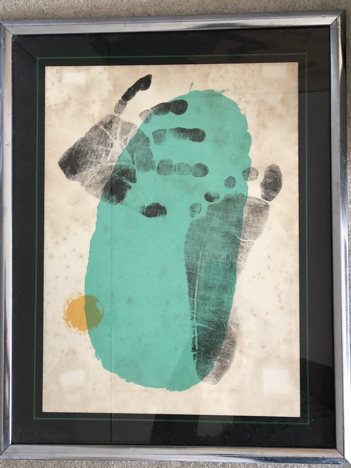 MIRO Derrière le Miroir Art Magazine Maeght MCM Modernism Abstract Print 19560