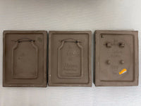 JIE GANTOFTA Sweden Art Pottery Floral Wall Plaques Tiles Aimo Nietosvuori 1970s