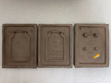 JIE GANTOFTA Sweden Art Pottery Floral Wall Plaques Tiles Aimo Nietosvuori 1970s