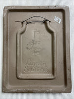JIE GANTOFTA Sweden Art Pottery Floral Wall Plaques Tiles Aimo Nietosvuori 1970s