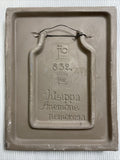 JIE GANTOFTA Sweden Art Pottery Floral Wall Plaques Tiles Aimo Nietosvuori 1970s
