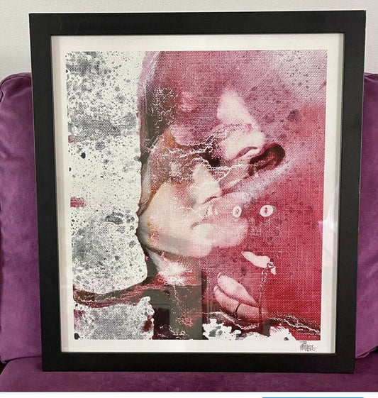 Slipknot Drummer Jay Weinberg Art Photo Collage Monoprint Abstract Surrealistic