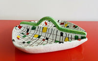 Botossi MCM Retro Abstract Geometric Divided Dish Italy Harlequin Mosaic 60s 70s