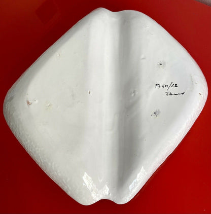 Botossi MCM Retro Abstract Geometric Divided Dish Italy Harlequin Mosaic 60s 70s