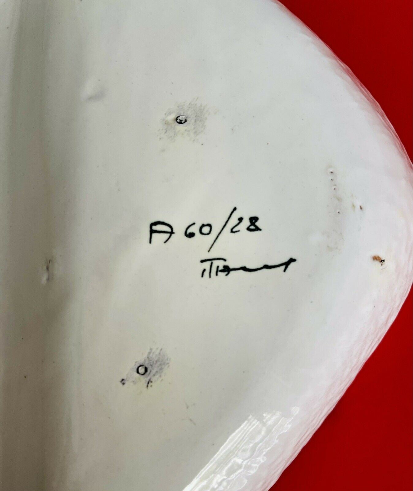 Botossi MCM Retro Abstract Geometric Divided Dish Italy Harlequin Mosaic 60s 70s