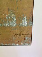 Unusual Signed Oversized Photo Abstraction 34” x 42” Giclee Print Weird Hands
