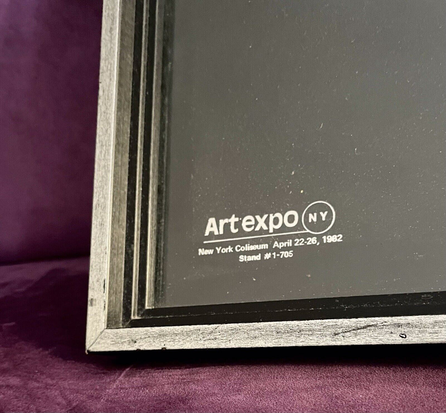 RARE Jon Stevens Silver People ArtExpo Promo 1982 Avant Garde Art Hyperrealism