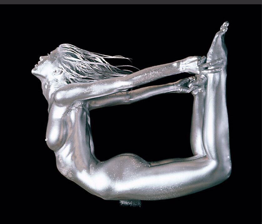 RARE Jon Stevens Silver People ArtExpo Promo 1982 Avant Garde Art Hyperrealism