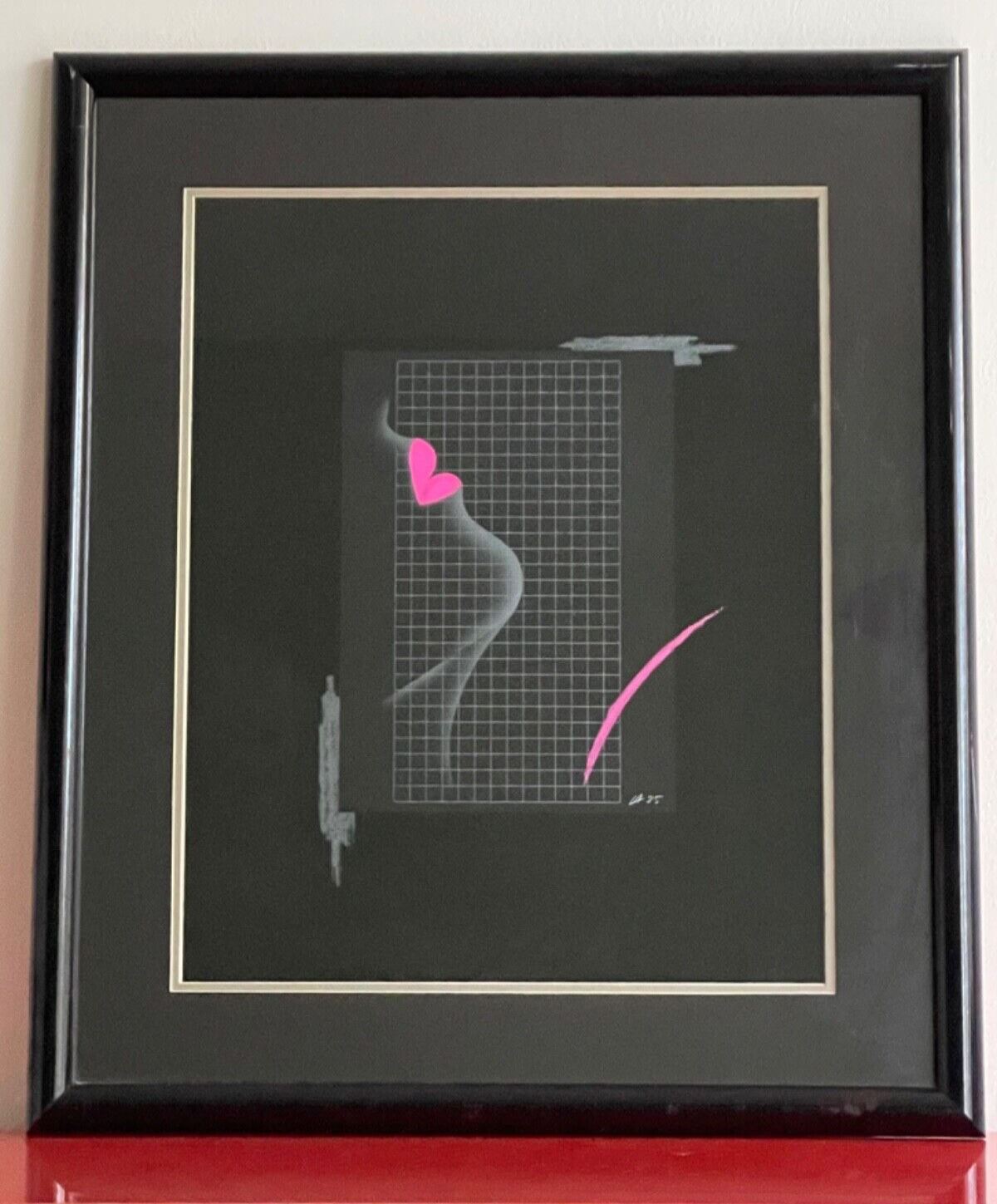80s Memphis Milano Style Graphic Postmodern New Wave Pop Art Print 23” x 27” #1