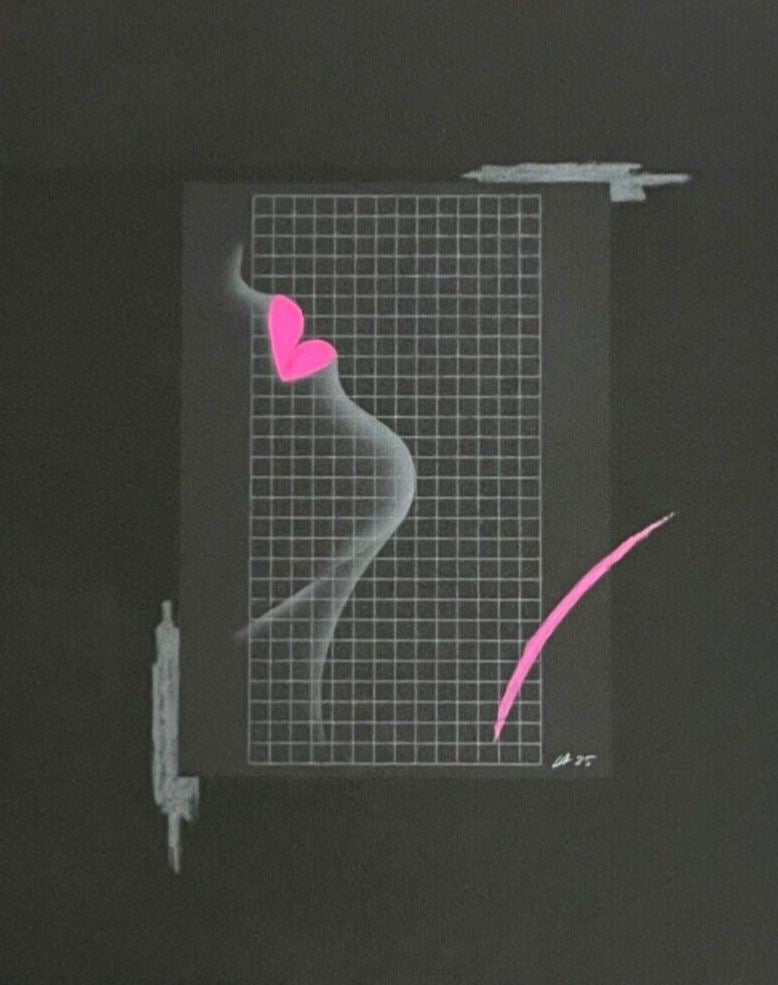 80s Memphis Milano Style Graphic Postmodern New Wave Pop Art Print 23” x 27” #1