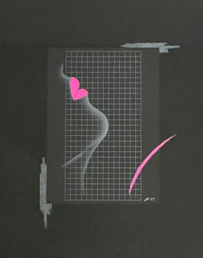 80s Memphis Milano Style Graphic Postmodern New Wave Pop Art Print 23” x 27” #1
