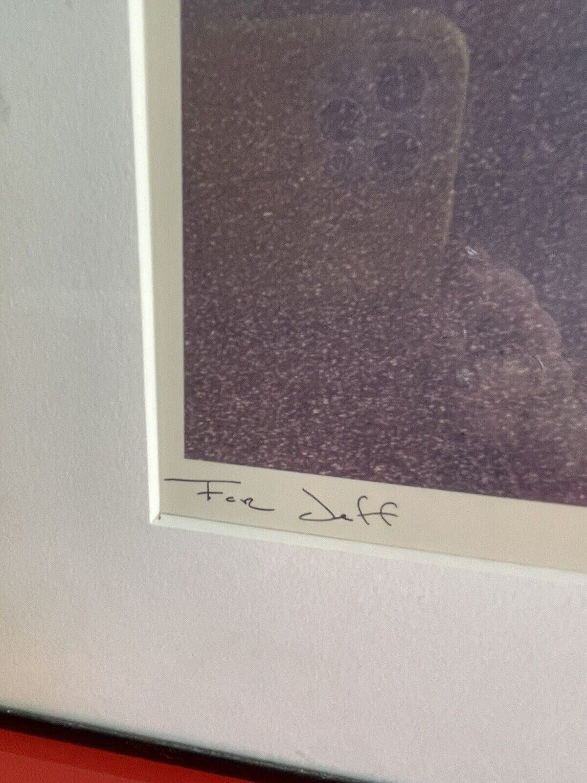 Bill Ravanesi Original Fine Art Photograph Cinema Asbestos Quebec 1988 Framed