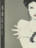 Vintage Patrick Nagel Framed Print “Arms Crossed” Pop Art Graphic Postmodernism