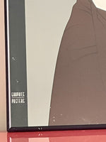 Vintage Patrick Nagel Framed Print “Arms Crossed” Pop Art Graphic Postmodernism