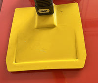Postmodern 1970s Fasé Fase Yellow Articulated Gooseneck Desk Lamp Spain MCM MOD