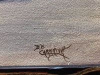 Painting COWBOY BOOTS Original Arizona Carnright Western 29 x 29
