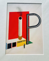 Bauhaus Art Deco Mini Print Collection (6) 8” x 10” Postmodern Memphis Design