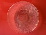 Iittala Aslak 7” Glass Bread Salad Plates Tapio Wirkkala MCM Modernist Lot of 10