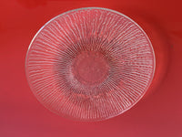 Iittala Aslak 7” Glass Bread Salad Plates Tapio Wirkkala MCM Modernist Lot of 10