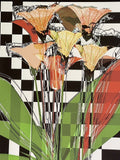 Postmodern 1980s 1990s Graphic Art Limited Edition Lithograph LK Sturm Unframed