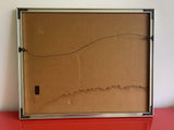 Original Abstract Architectural Painting Hall Pierce Groat 1970 Acrylic on Board