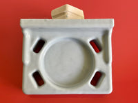 NOS Vintage BABY BLUE Ceramic MCM Bathroom Fixtures Matched Set of 4 Deadstock