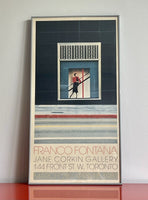 Franco Fontana 1981 Gallery Exhibition Poster Abstract Expressionism Minimalism