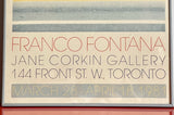 Franco Fontana 1981 Gallery Exhibition Poster Abstract Expressionism Minimalism